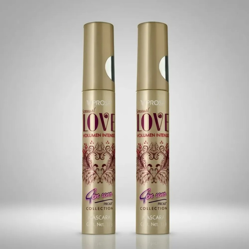 Pack 2 Rimel Mascara Pestañas Love Prosa 4 En 1+