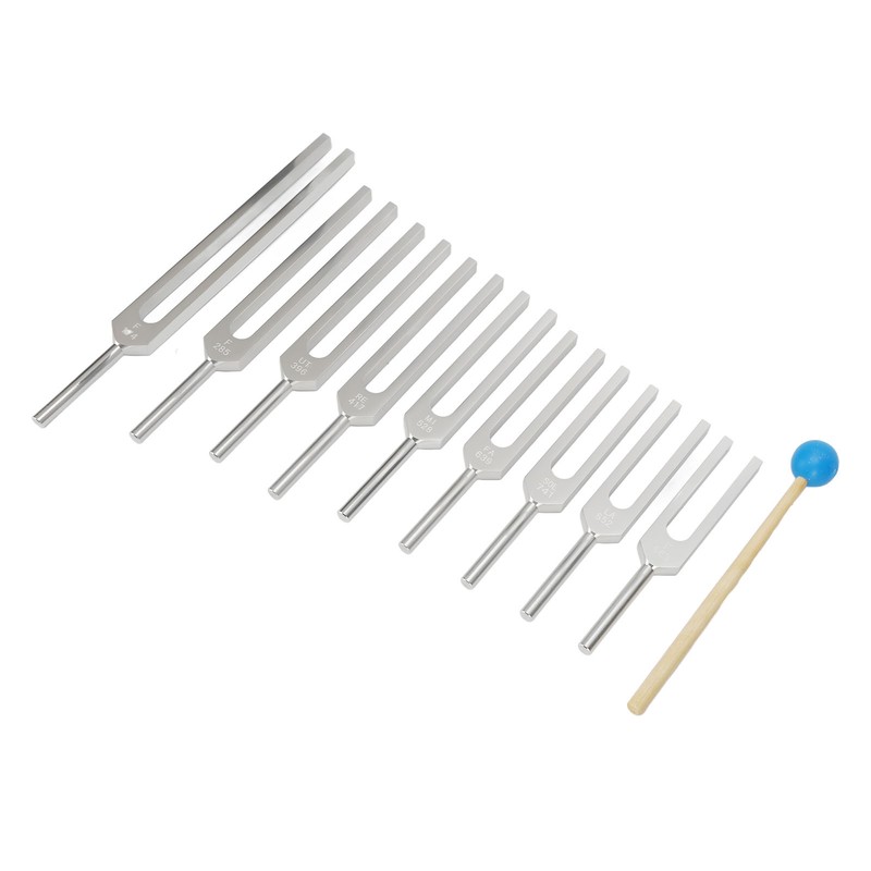Tuning Fork Sound Therapy Portable Improving Cognition Musical Tones Tuner