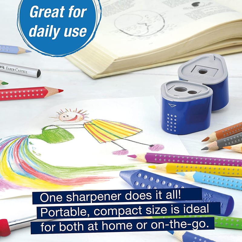 Faber Castell Trio Sharpening Box - [Colours May Vary]