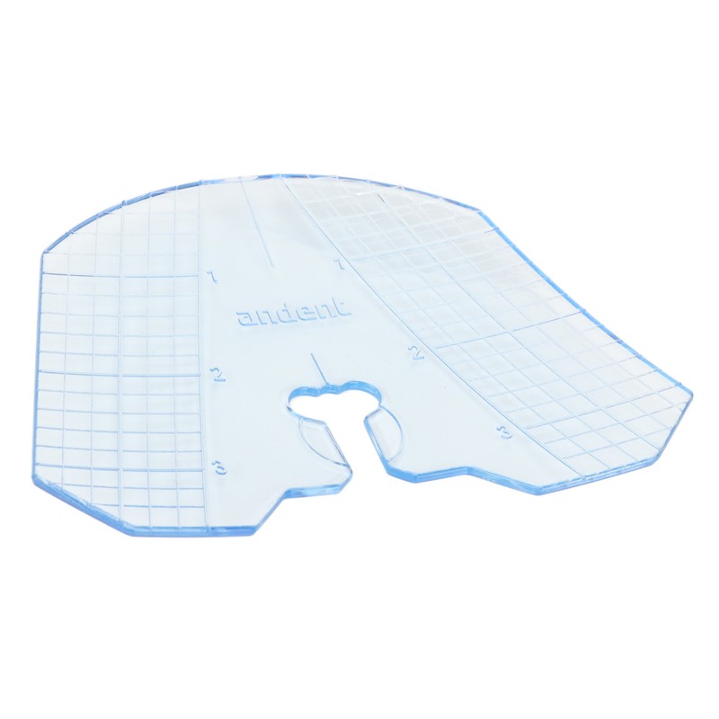 Dental Guide Plate Clear Accurate Measurement Dental Teeth Arrangement Guide