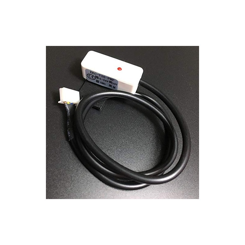 Taidacent Non-Contact Liquid Level Sensor Float Switch PNP Output, Black,