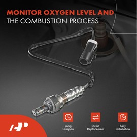 A-Premium O2 Oxygen Sensor Compatible with Ford Explorer, Mustang, Taurus, Expedition, E-150, E-150 Club Wagon, E-150 Econoline, E-150 Econoline Club Wagon & Lincoln & Jaguar & Mercury, 2-PC Set