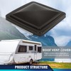 PIT66 New 14" x 14" Replacement Roof Vent Cover Camper