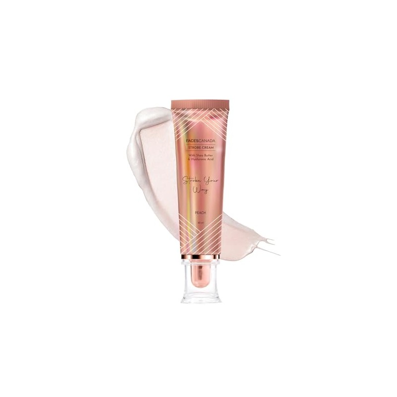 FACES CANADA Strobe Cream - Peach, 30g Primer + Highlighter