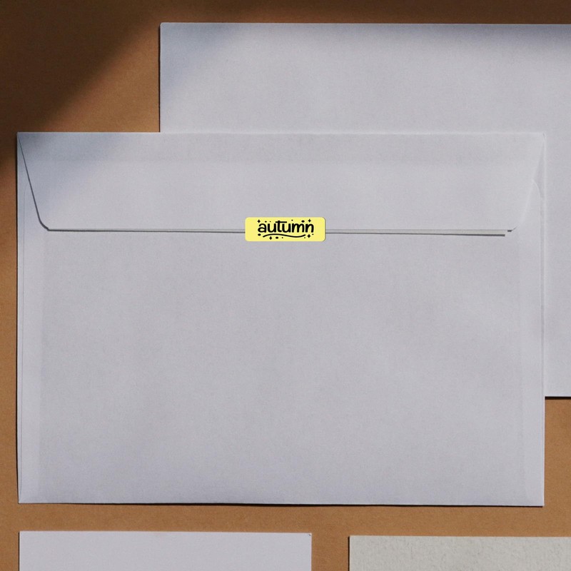12 x 40 mm Thernal Labels Yellow