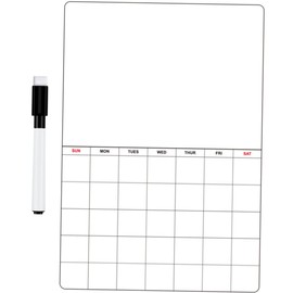 KICHOUSE 2sets Magnetic Weekly Planning Whiteboard Reusable Schedule Boards Markers for Family Lists Reminders and Fridge Organization and Easy to Write