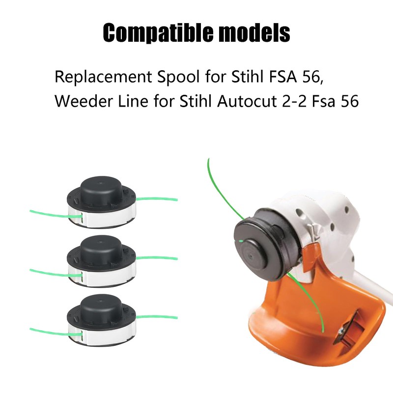 Odashen Replacement Spool for Stihl C2-2 Spools for Stihl Fsa