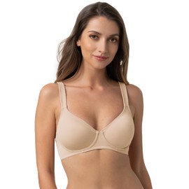 Dorina Women's Lindsay-d Full Coverage Bra, beige, 95C