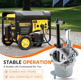 GoaMotors EX40 Carburetor with Air Filter Kit Fit for Subaru for Robin Generator 14HP EX40 EX400D EX400DS EX400SE Replaces #20B-62302-20 20B-62302-10 20B-62302-00