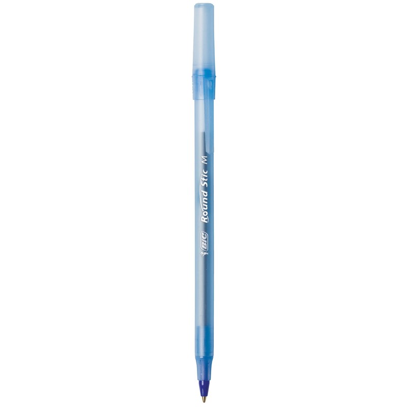 BIC Round Stic Medium 500CT BLU