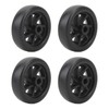 4Pcs Luggage Wheel Suitcase Wheels Universal Wheel Caster Wheel PVC