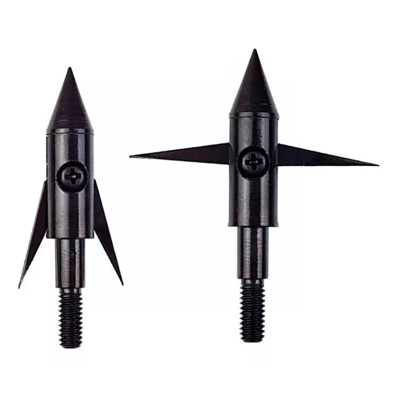 DEAD Distribuidora Set 3 Puntas Flecha Arco Ballesta Navaja Pesca