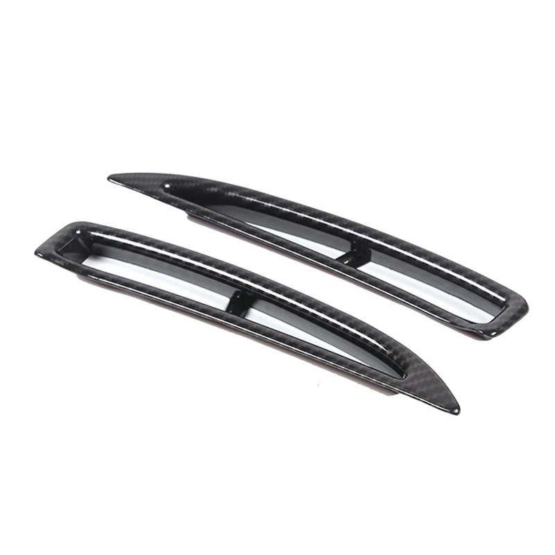autotrim000 Carbon ABS Car Rear Side Vent Cover Trims For
