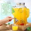 FillTouch 1 Gallon Cactus Drink Dispenser for Parties, 135 oz