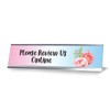 Please Review Us Online, Floral Designer Desk Sign (2 x