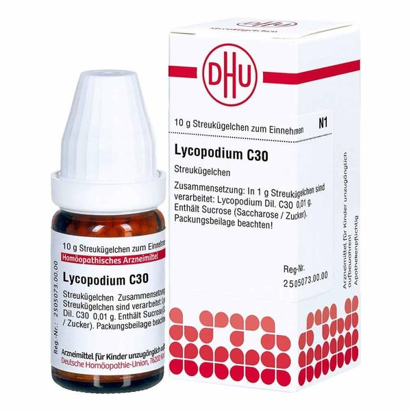 DHU Lycopodium C30 10g Globules
