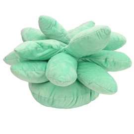 Succulents Pillow Simulated Succulent Throw Pillow Cute Plant Shaped Stuffed Plush Toy Home Decoration 17.7in Light Green
