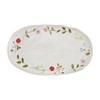 Mud Pie Flower 10 1/4" x 17" PLATTERS & TRAYS,