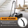 S2110 S501 S524 Replacement for Miele Vacuum Plastic Bend Handle,Replacement