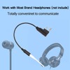 Retevis Earpiece Adapter,2 Pin to 3.5mm Walkie Talkies Headset Adapter
