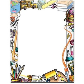 School Supplies Letterhead Laser & Inkjet Printer Paper (25 Pack)