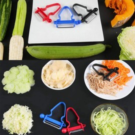 Golddunes Trio Vegetable and Fruit peelers (3 Peeler Set)