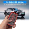 QBUC for Toyota Key Fob Cover with Keychain Premium TPU