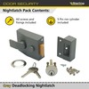 Sterling NLG101 Standard Deadlocking Nightlatch - Grey