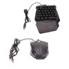One Handed Keyboard Mouse Set Wired 35 Keys RGB Backlight