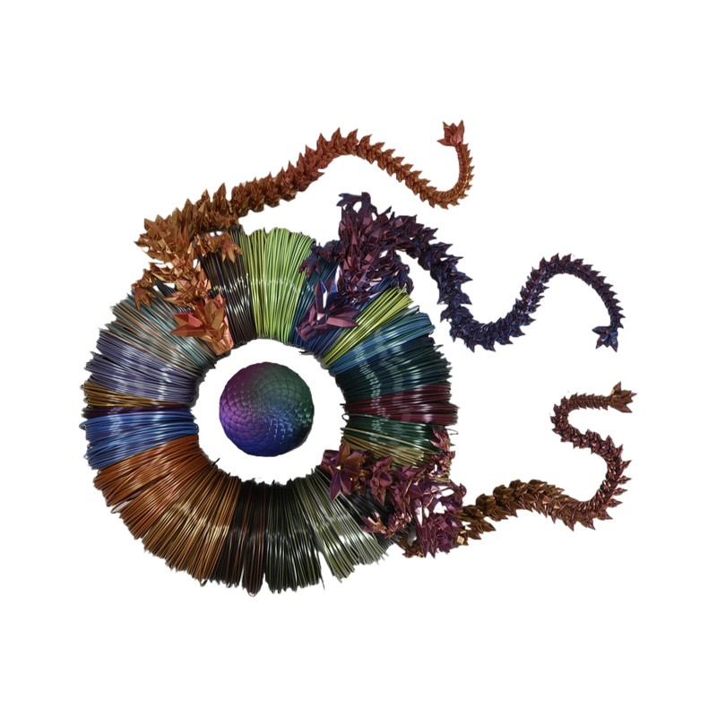 3D Printing Drawing Book with 20 Dual Colors 328 Feet