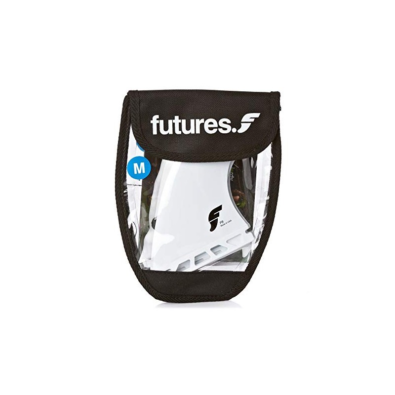 Futures F6 Thermotech Thruster Medium Surfboard Fins - White -