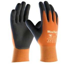 MaxiTherm 30-201 Palm Coated Cold temperature work gloves - Orange - 9/Large