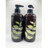COSMOCOS Henna Hair Shampoo 700ml + Rinse 700ml - Strengthening,
