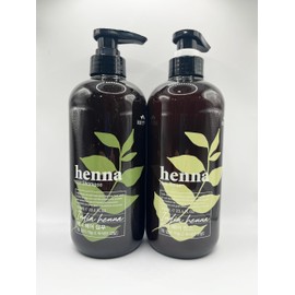 COSMOCOS Henna Hair Shampoo 700ml + Rinse 700ml - Strengthening, Nourishing, Repairing - Hair Care - Shampoo and Conditioner