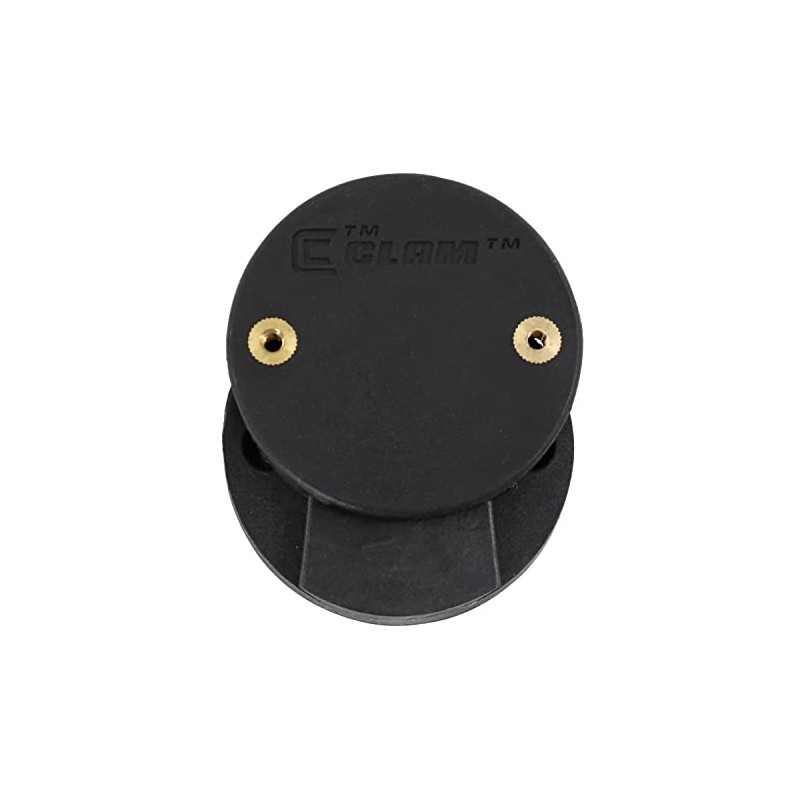 CLAM 15952 ClamLock Accessory Base Plate, Black