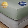 Silentnight Supersoft Double Fitted Sheet - Sage Green Deep Fitted