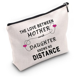 LEVLO Mother Makeup Bags Gift for Mom The Love Between Mother and Daughter Makeup Bags Mom Daughter Makeup Bags Gift, Mother and Daughter
