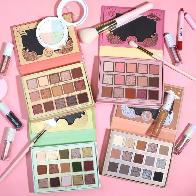 Moira Paleta De Sombras Ojos Belleza Tonos Brilla Color de