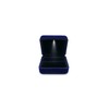 DELALO® Ring Box with LED Light, Velvet Ring Box with