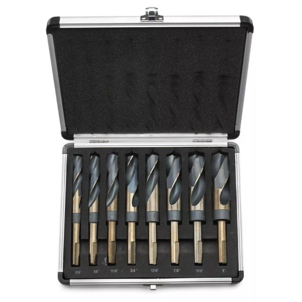 vec Pro 8 Pcs Silver & Deming Drill Bit New
