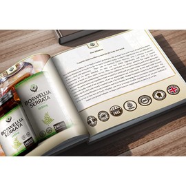 EN Boswellia Serrata 2000mg High Strength Capsules | 5:1 Boswellia Extract | 240 Vegan Capsules | Boswellia Frankincense Supplement | Non-GMO & Gluten Free | Clean Fillers | Made in The UK