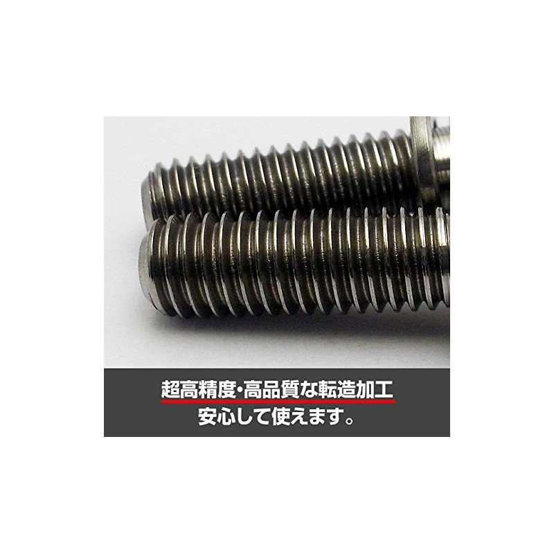 EGWORKS ULTRA-Ti™ High Strength 64 Titanium Bolts M6x10mm for Shimano