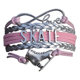 Infinity Collection Figure Skating Jewelry- Ice Skating Bracelet - Skate Bracelet- Figure Skating Gifts