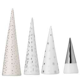 Räder Small Winter Forest Set of 4 with Silver