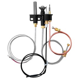 Protalwell 69l17, J4117, 904405 Fireplace Natural Gas Pilot Assembly, Pilot Replacement Parts with Thermocouple, Compatible with Lennox Elite, Merit, IHP, Astria, Superior, Fireplaces