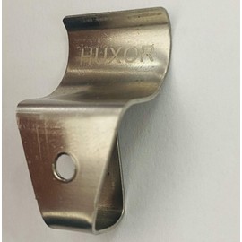 HUXOR Vinyl Siding Clips Hooks No-Hole Needed Siding Screws Hanger for Outdoor Siding Mounted Family Name Sign, Address Plaques, House Number (20 Pack)