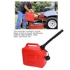Gas Can 5L 1.3 Gallon ABS Leakage Free Red Portable