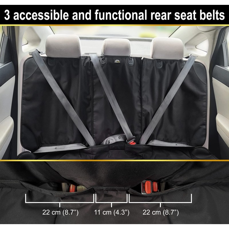 Caricar Car Seat Protector, Under Child Car Seats Cover |