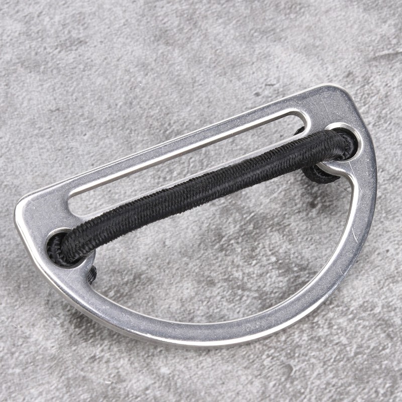 316 Stainless Steel d ring Belt Buckle Webbing Strap Keeper