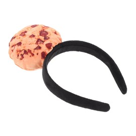 Minkissy Banana Fruit Accessory Cookie Hairband Soft Knotted Headband for Girls Novelty Carnival Party Hair Band